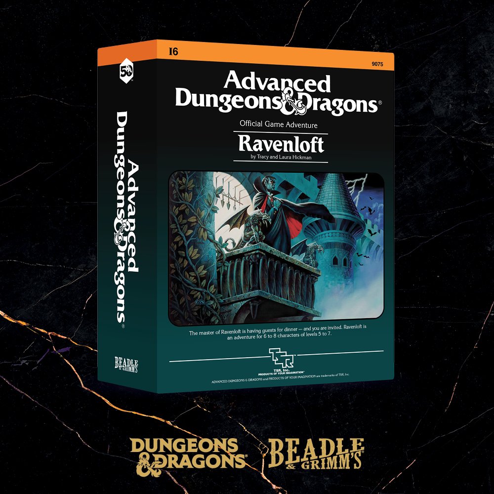 Beadle & Grimm's Dice Set - DND Classic Module Ravenloft