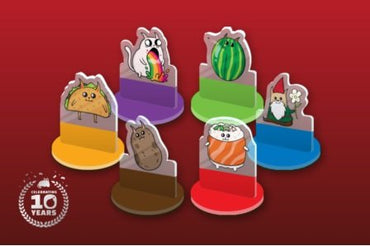 Exploding Kittens The Board Game Acrylic Meeples