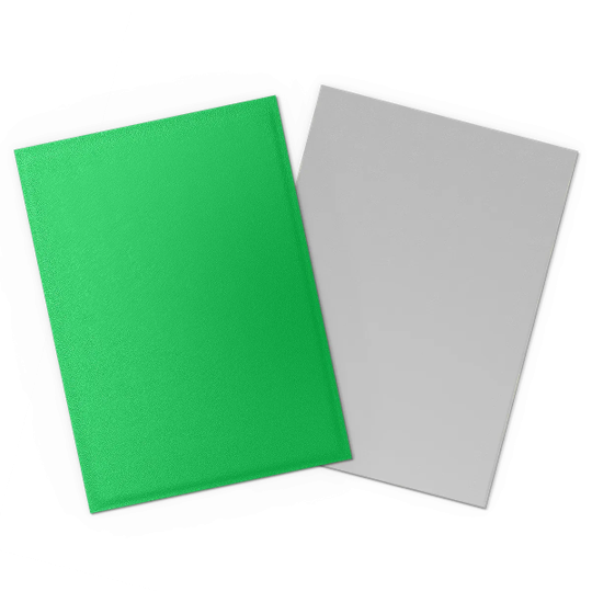 Dragon Shield Dual Matte (100 pk) Apple Green / Silver