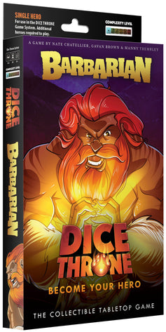 Barbarian Single Hero Dice Throne