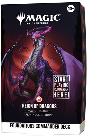 Foundations Commander Deck: Reign of Dragons