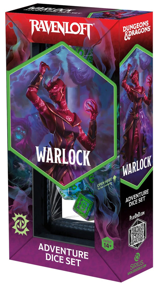 D&D Adventure Dice Set: Warlock