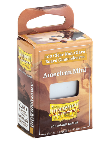 Dragon Shield Board Game Sleeves - American Mini