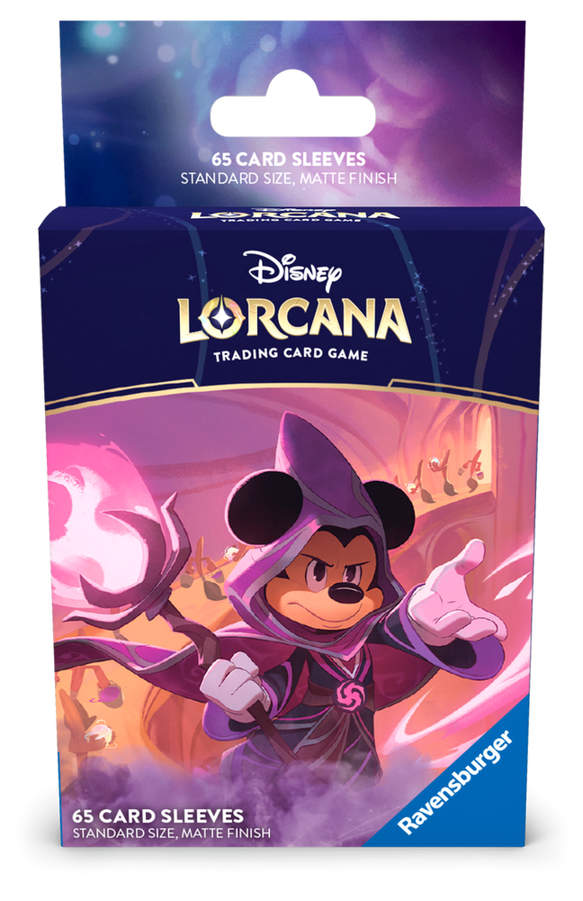 Lorcana Sleeves: Micky Mouse, Wayward Sorceror