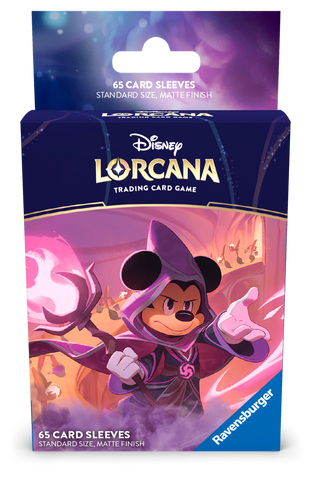 Lorcana Sleeves: Micky Mouse, Wayward Sorceror
