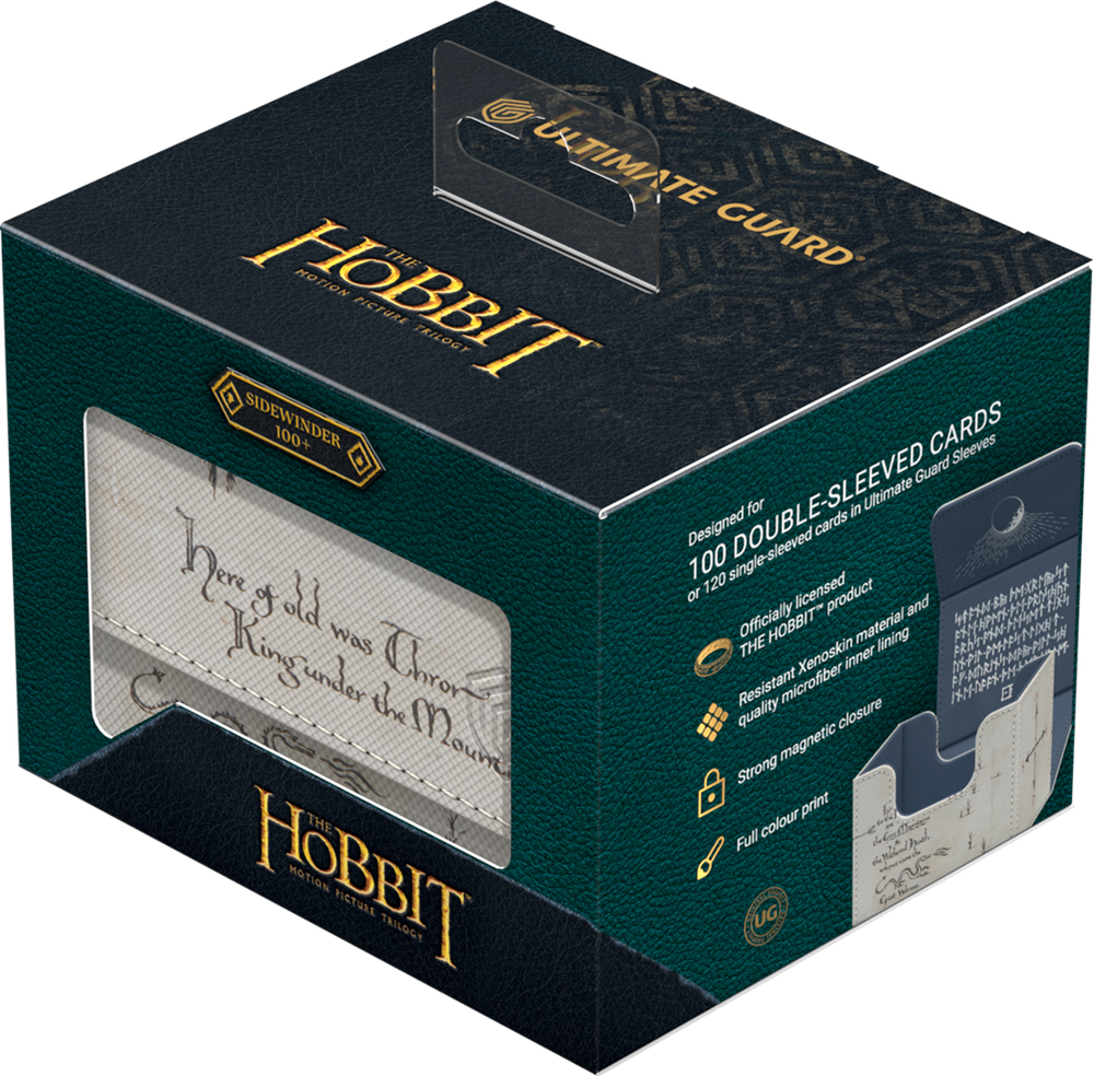 UG Deck Case Sidewinder 100+ Xenoskin The Hobbit - THRÓR’S MAP