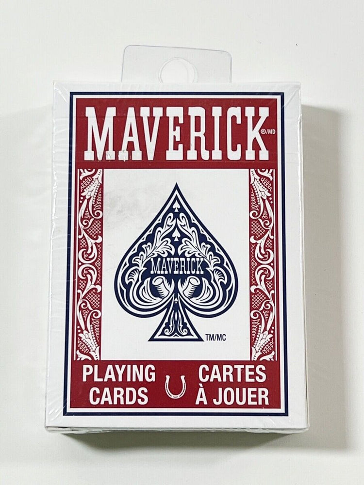 Maverick Playing Cards: Red