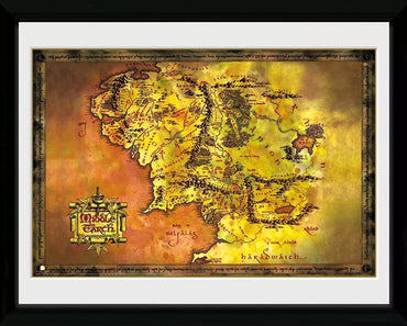 Lord of the Rings: Middle Earth Framed
