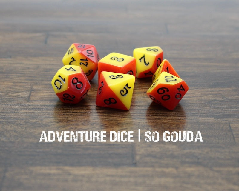 Adventure Dice: So Gouda | Pandora's Boox