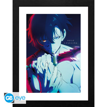 Solo Leveling - Framed print "Jinwoo" (30x40)