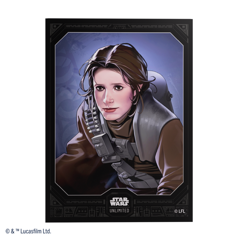 Star Wars Unlimited: Gamegenic Sleeves 60 Count Leia Organa