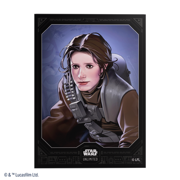 Star Wars Unlimited: Gamegenic Sleeves 60 Count Leia Organa