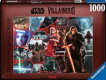 Villainous 1000 pc puzzle: Villainous Kylo Ren