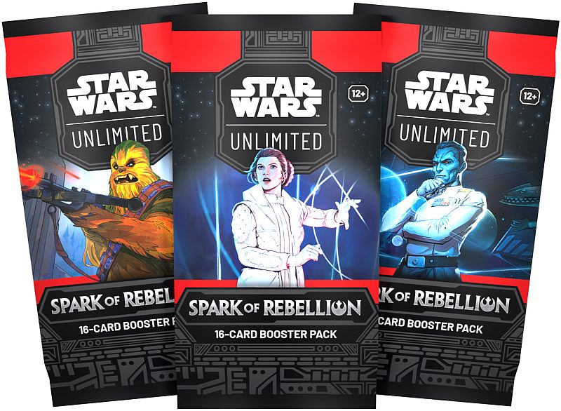 Star Wars Unlimited: Spark of the Rebellion Booster Pack (Max 4 per purchase) | Pandora's Boox