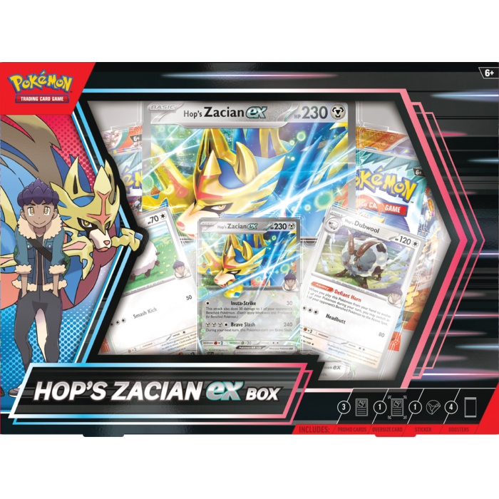 Hop's Zacian EX Box