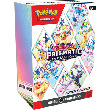 Pokemon Scarlet & Violet-Prismatic Evolutions Booster Bundle (1 per customer)
