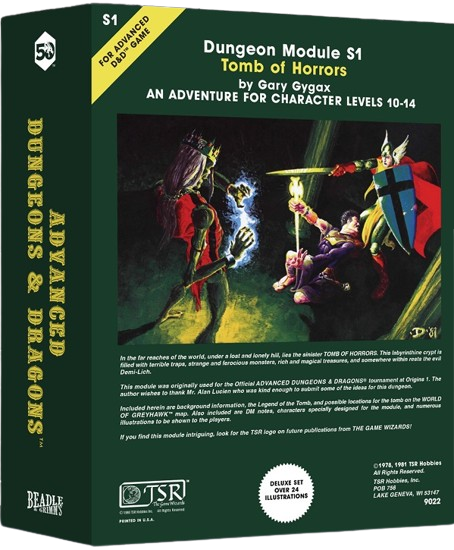 Beadle & Grimm's D&D Dice Set: Classic Module Tomb of Horrors
