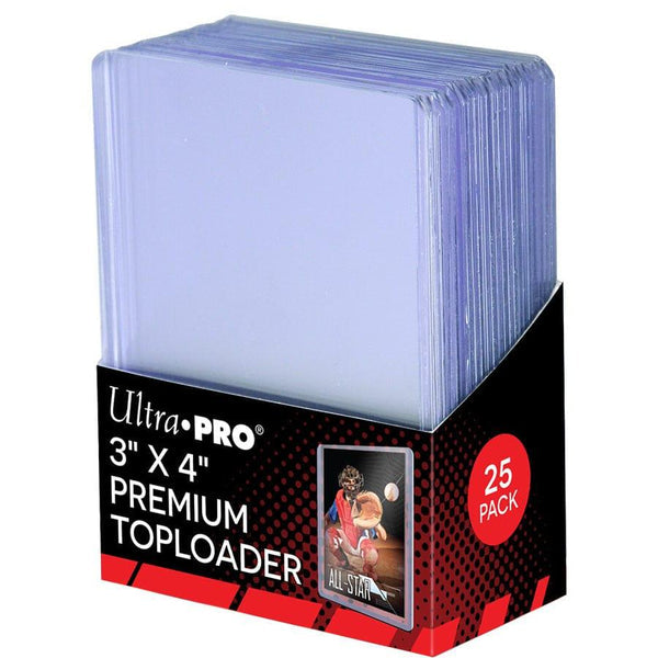 UP Premium Toploader 3X4 25 pack