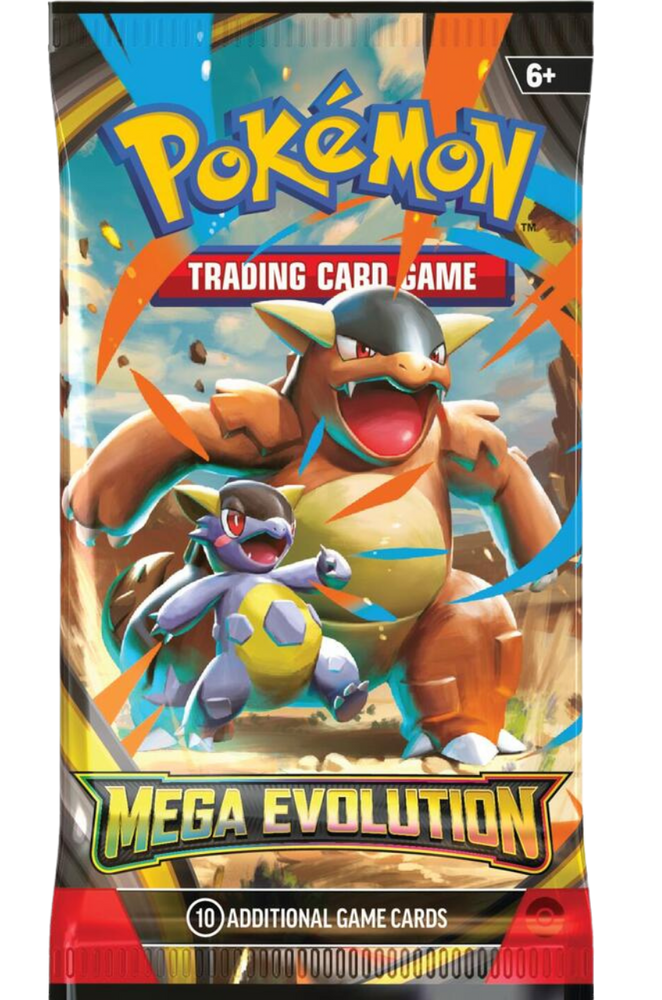 Pokémon Mega Evolution Booster Pack (2 per customer per day)