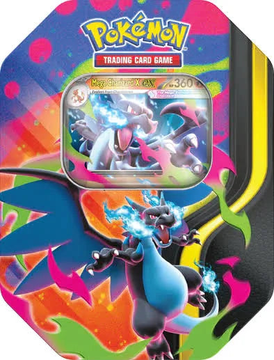 Pokemon Mega Charizard Tin (One per customer)