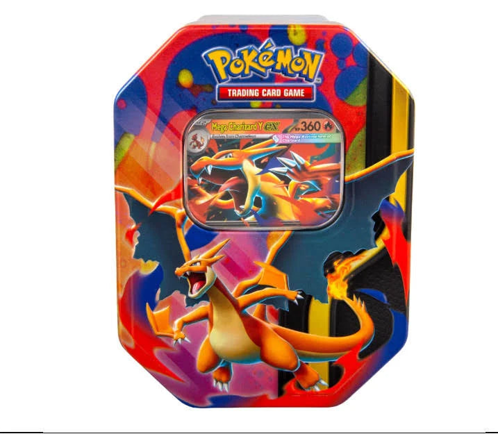 Pokemon Mega Charizard Tin (One per customer)