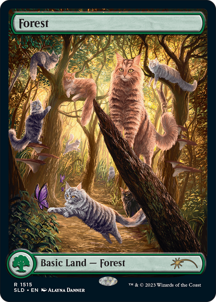 Forest (1515) [Secret Lair Commander Deck: Raining Cats and Dogs] | Pandora's Boox