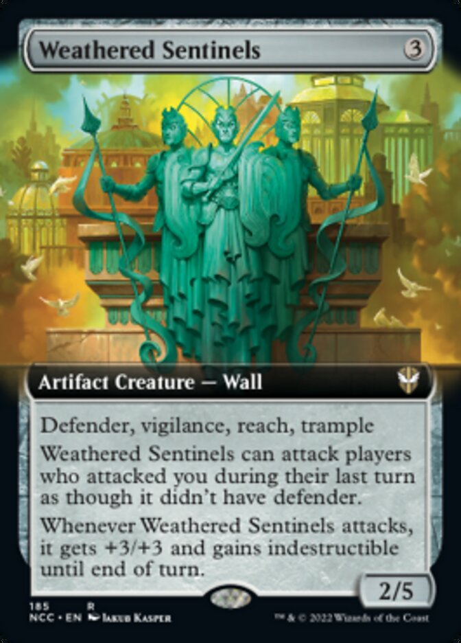 Weathered Sentinels (Extended Art) [Streets of New Capenna Commander] | Pandora's Boox