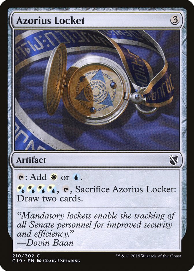 Azorius Locket [Commander 2019] | Pandora's Boox