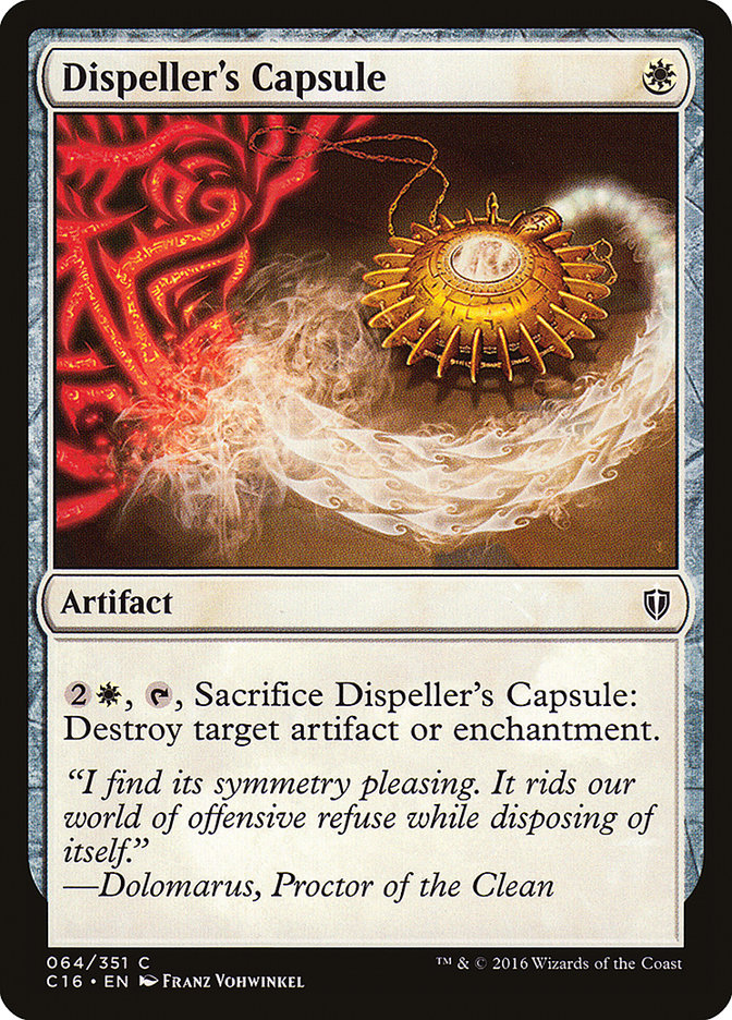 Dispeller's Capsule [Commander 2016] | Pandora's Boox
