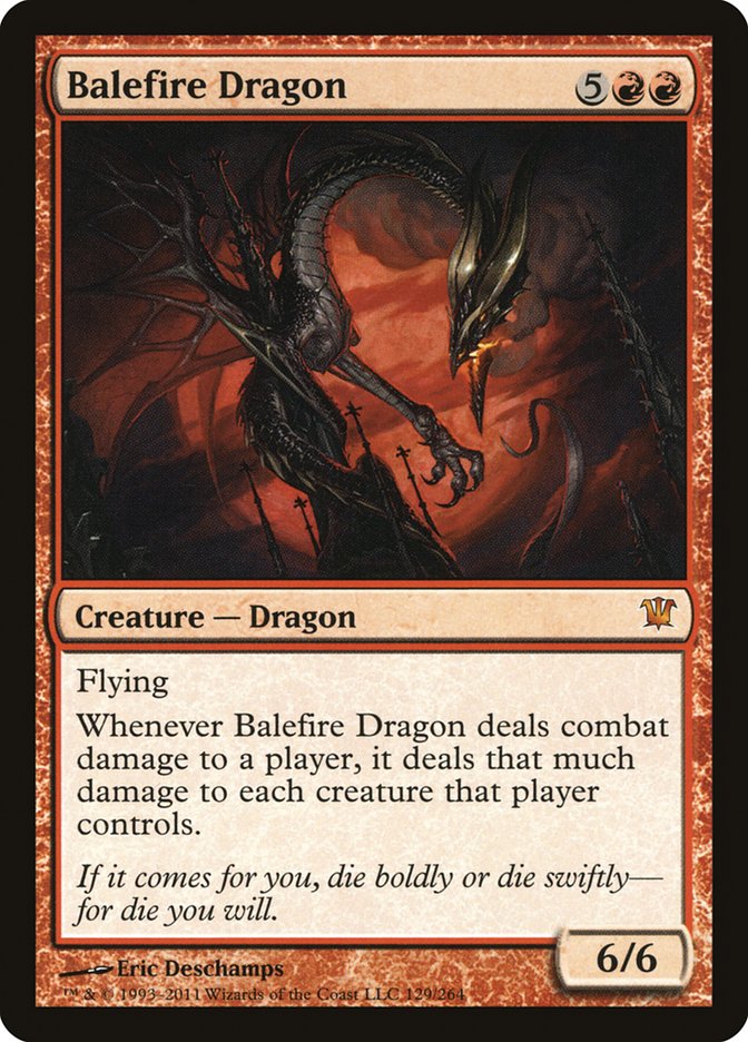 Balefire Dragon [Innistrad] | Pandora's Boox