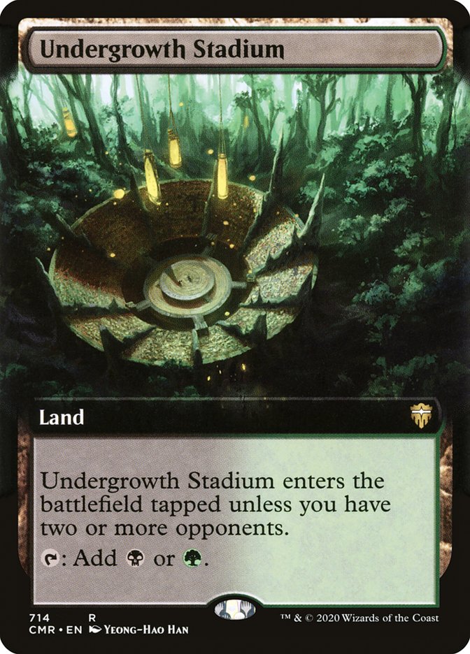 Undergrowth Stadium (Extended Art) [Commander Legends] | Pandora's Boox