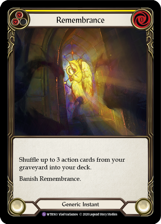 Remembrance [WTR163] Unlimited Edition Rainbow Foil