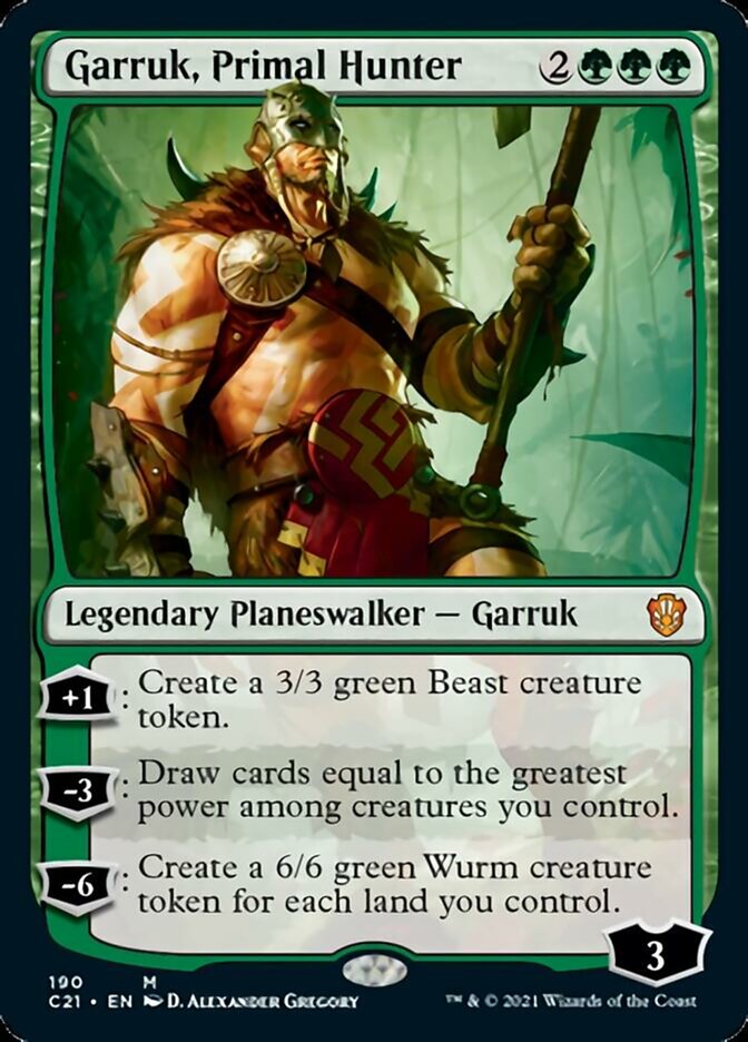 Garruk, Primal Hunter [Commander 2021] | Pandora's Boox