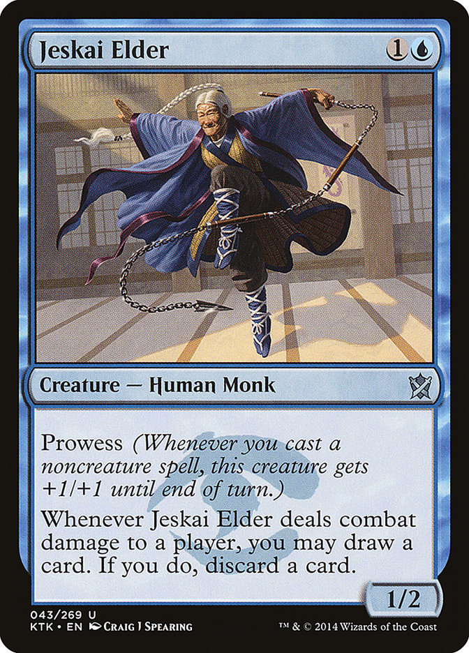 Jeskai Elder [Khans of Tarkir] | Pandora's Boox