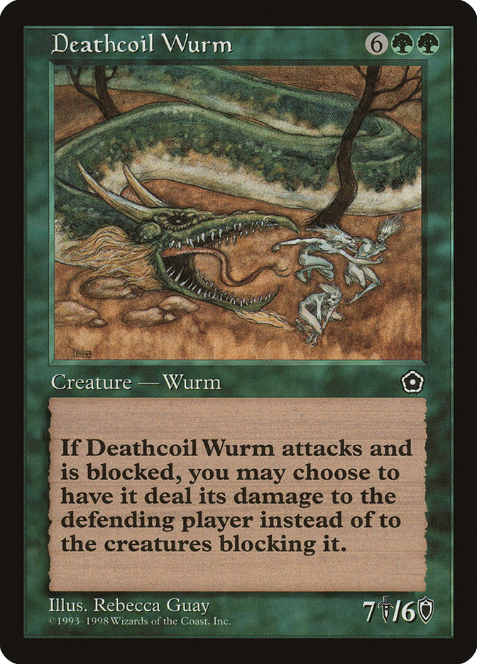 Deathcoil Wurm [Portal Second Age] | Pandora's Boox