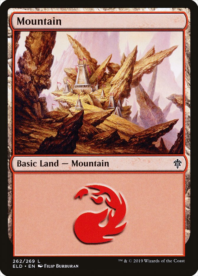 Mountain (262) [Throne of Eldraine] | Pandora's Boox