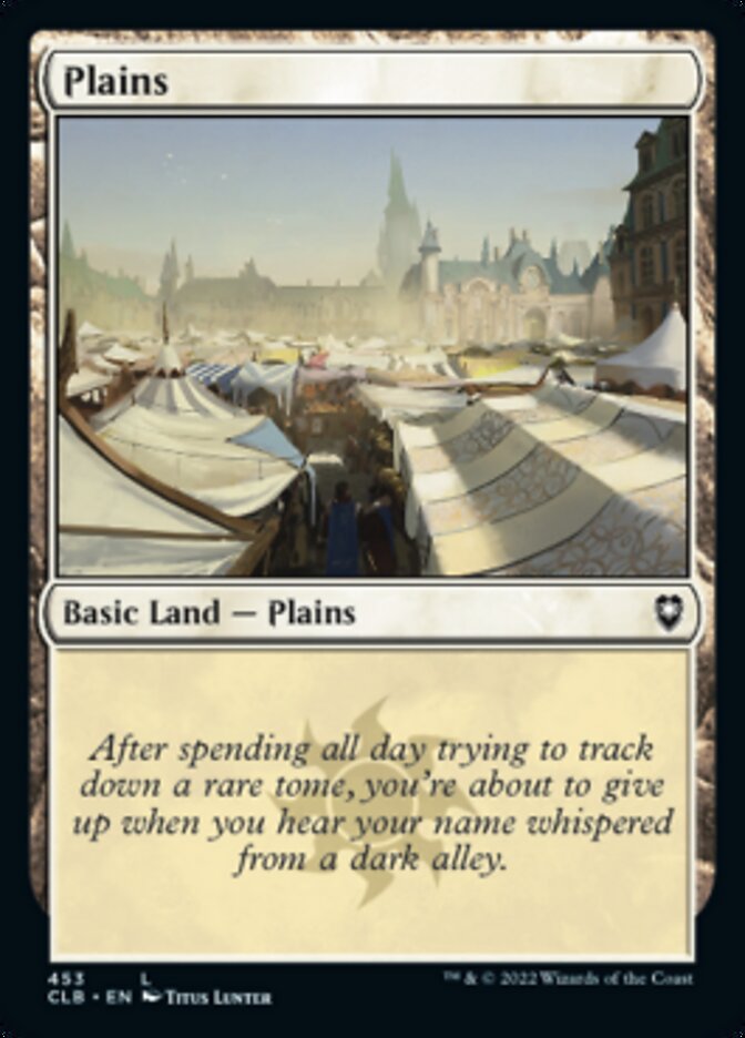 Plains (453) [Commander Legends: Battle for Baldur's Gate] | Pandora's Boox
