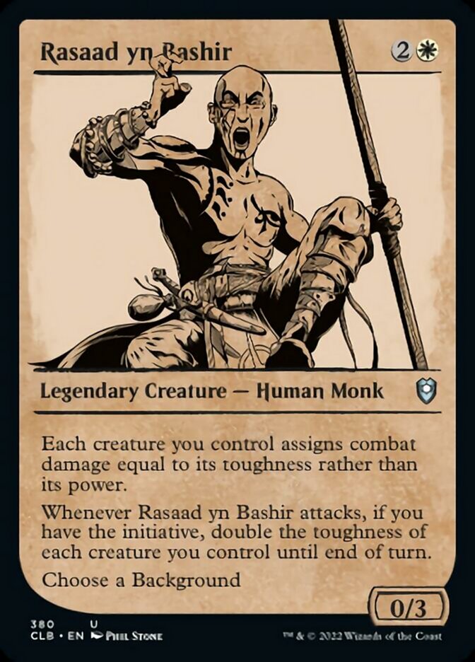 Rasaad yn Bashir (Showcase) [Commander Legends: Battle for Baldur's Gate] | Pandora's Boox