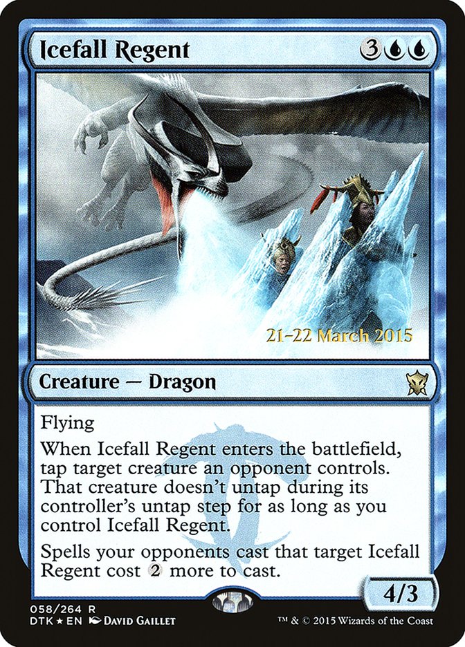 Icefall Regent [Dragons of Tarkir Prerelease Promos] | Pandora's Boox