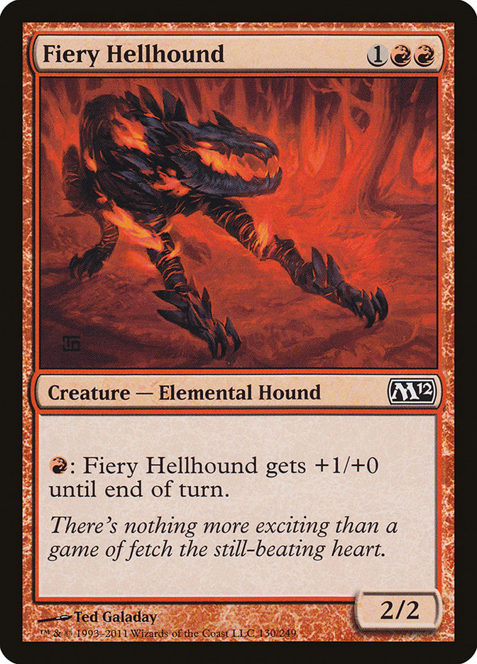 Fiery Hellhound [Magic 2012] | Pandora's Boox