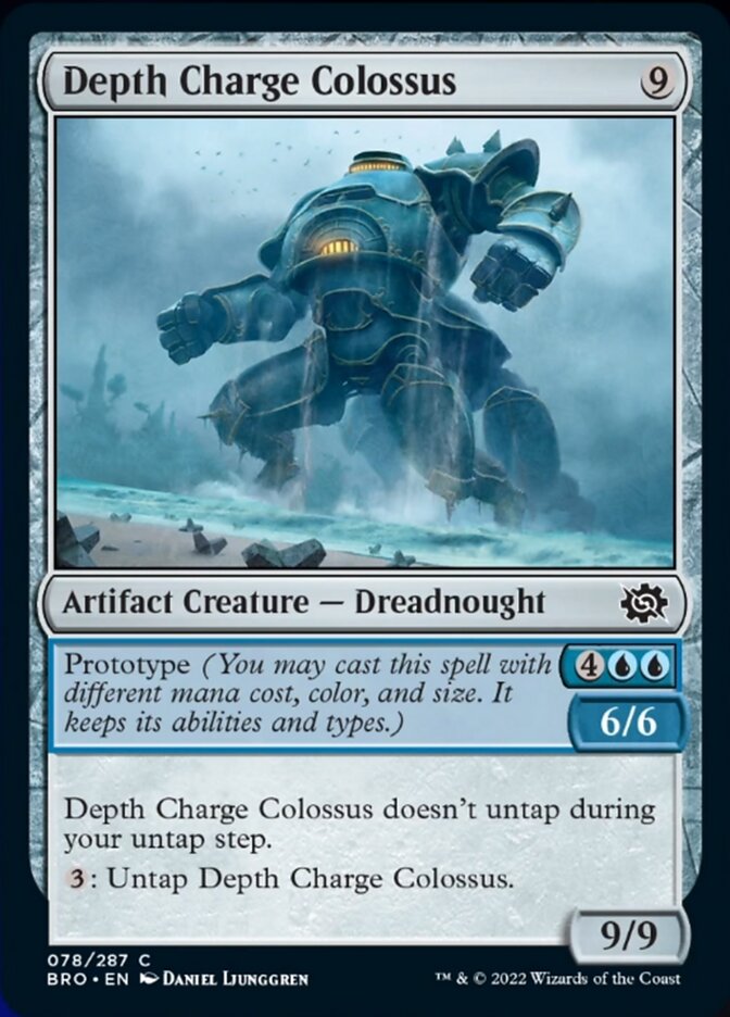 Depth Charge Colossus [The Brothers' War] | Pandora's Boox