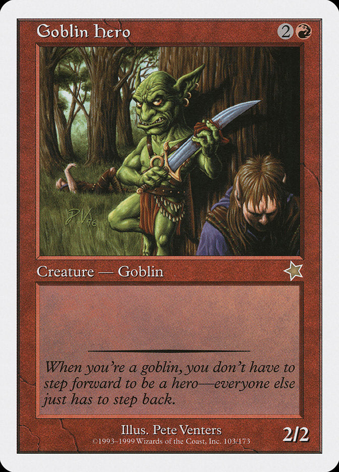 Goblin Hero [Starter 1999] | Pandora's Boox