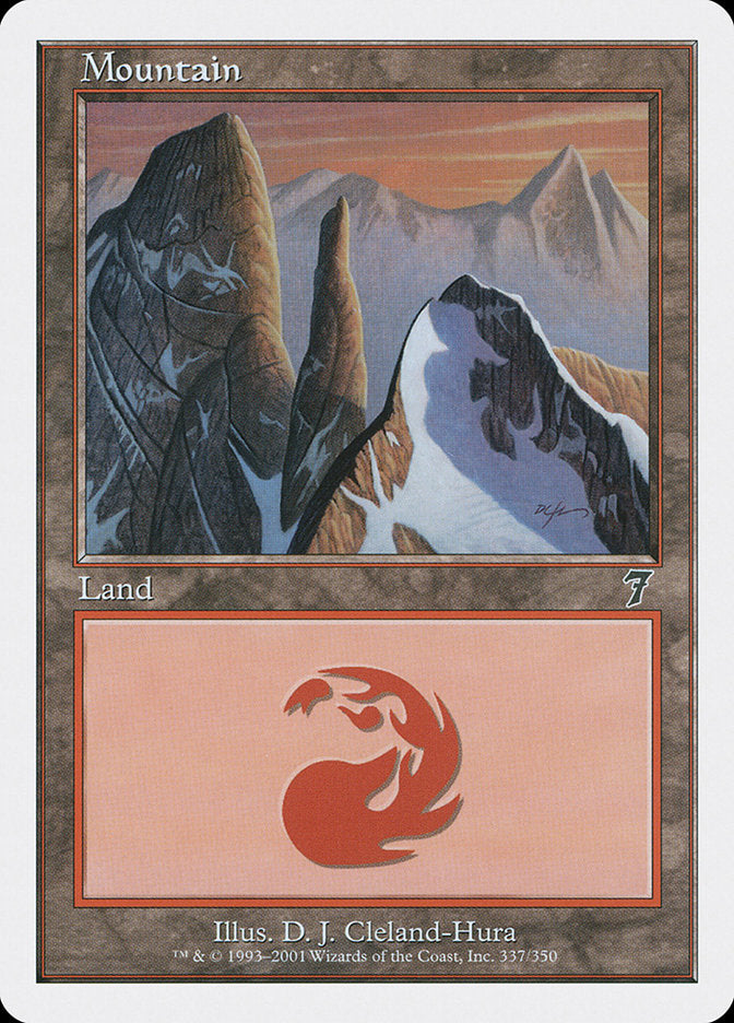 Mountain (337) [Seventh Edition] | Pandora's Boox