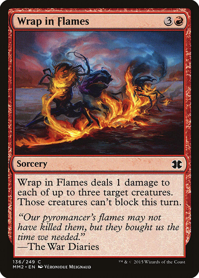 Wrap in Flames [Modern Masters 2015] | Pandora's Boox