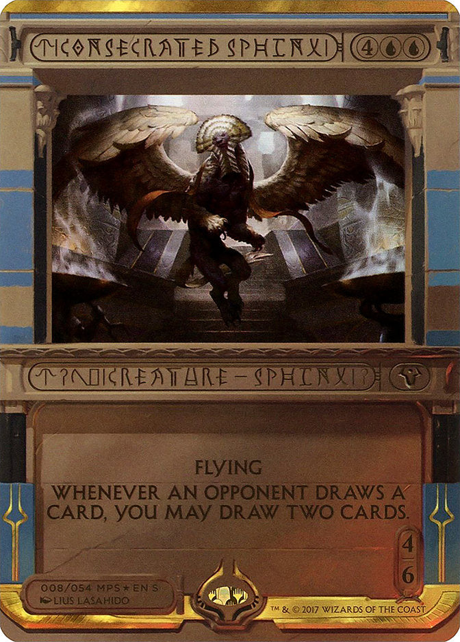 Consecrated Sphinx (Invocation) [Amonkhet Invocations] | Pandora's Boox
