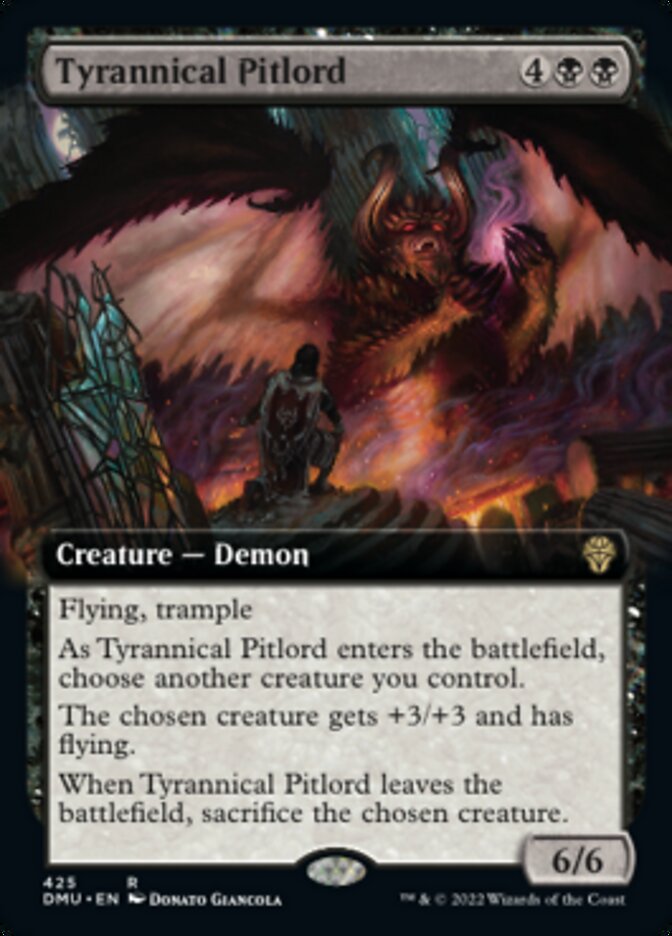 Tyrannical Pitlord (Extended Art) [Dominaria United] | Pandora's Boox