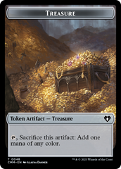 Treasure // Cat (0005) Double-Sided Token [Commander Masters Tokens] | Pandora's Boox