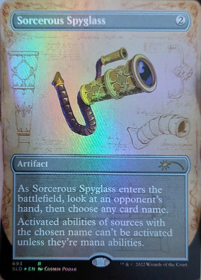 Sorcerous Spyglass (Blueprint) [Secret Lair Drop Promos] | Pandora's Boox