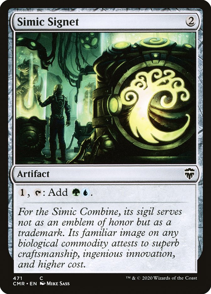 Simic Signet [Commander Legends] | Pandora's Boox