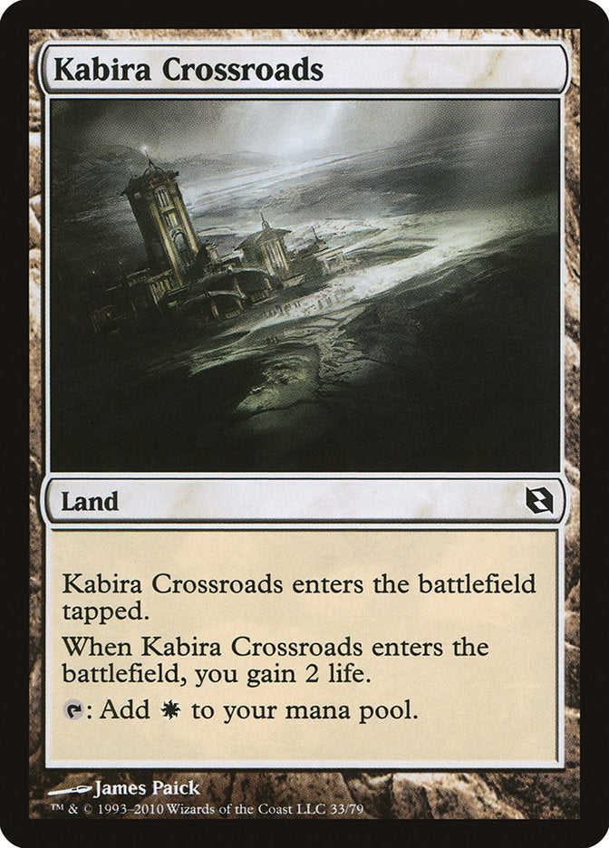 Kabira Crossroads [Duel Decks: Elspeth vs. Tezzeret] | Pandora's Boox